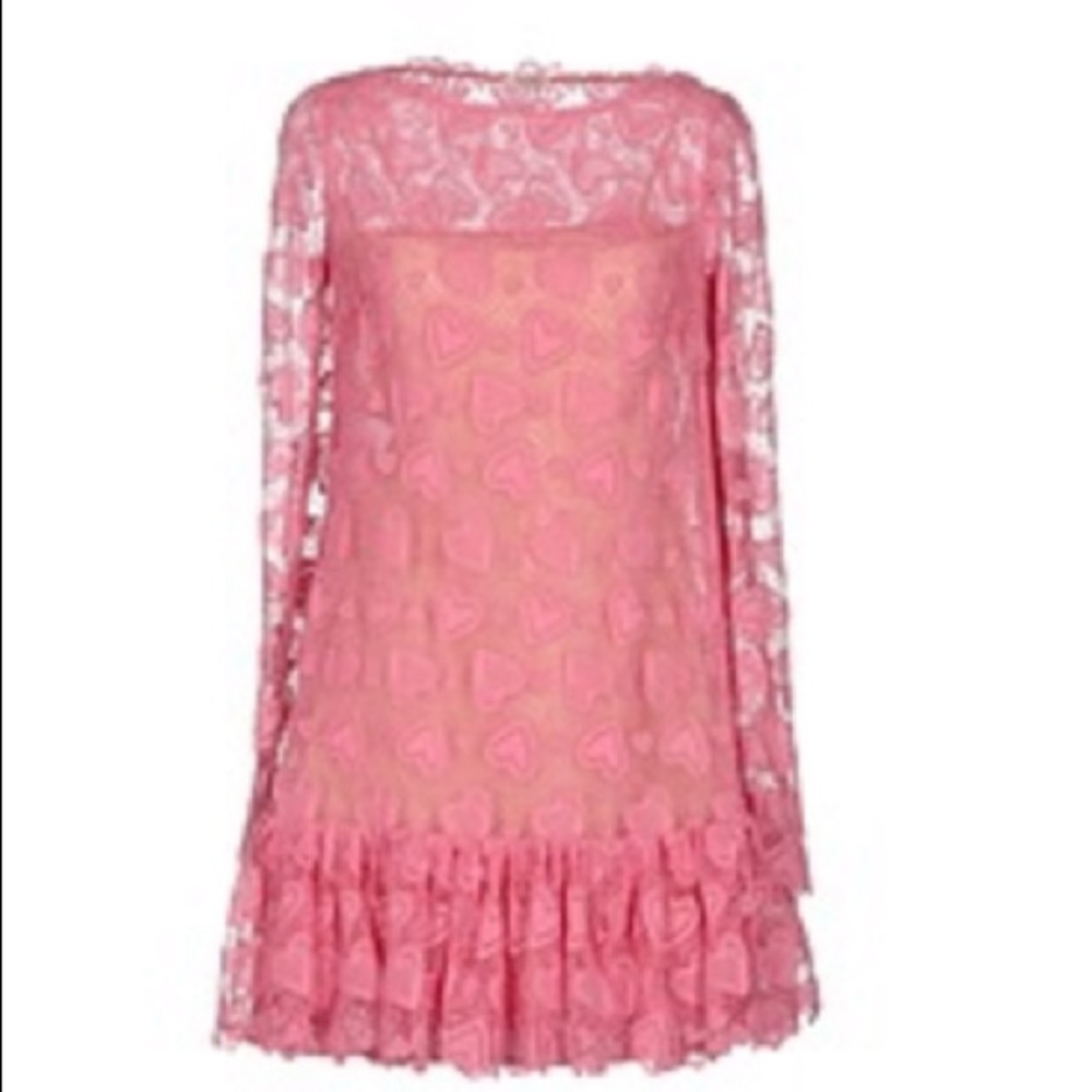 Miu Miu Lace Dress Pink